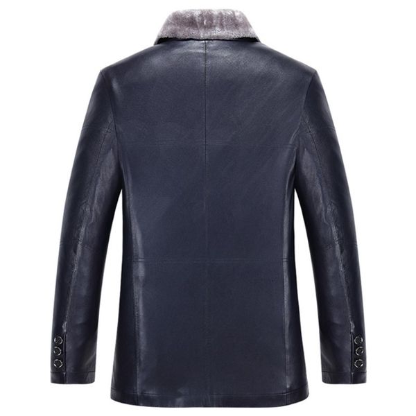 2020 winter new fashion mens leather jackets man fur lining sheepskin genuine leather jacket warm jaqueta couro masculino size, Black
2020 winter new fashion mens leather jackets man fur lining sheepskin genuine leather jacket warm jaqueta couro masculino size, Black