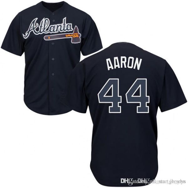 44 Hank Aaron Braves Baseball Jersey Atlanta 13 Ronald Acuña Jr.10 Chipper Jones 7 Dansby Swanson cool base Jersey blue
44 Hank Aaron Braves Baseball Jersey Atlanta 13 Ronald Acuña Jr.10 Chipper Jones 7 Dansby Swanson cool base Jersey blue