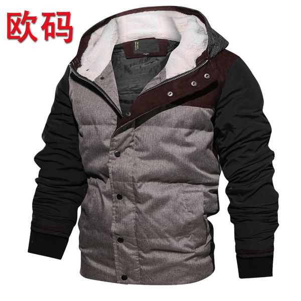 winter warm european size men's new european thick cotton clothing men's winter cotton padded clothes with thick jacket male, Tan;black
winter warm european size men's new european thick cotton clothing men's winter cotton padded clothes with thick jacket male, Tan;black