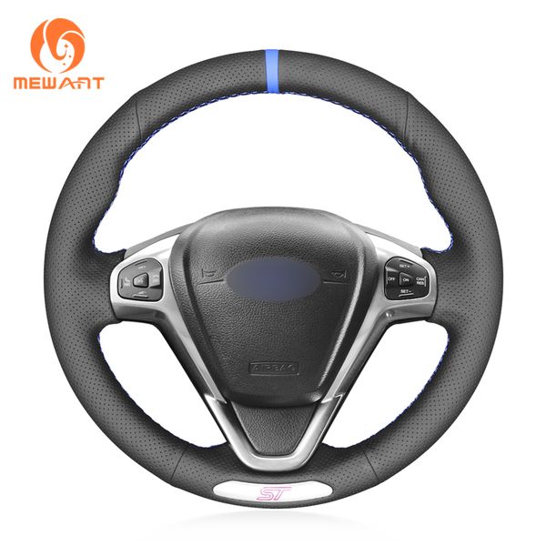 mewant black genuine leather wrap hand sewing car steering wheel cover for fiesta st 2013 2014-2017 2018
mewant black genuine leather wrap hand sewing car steering wheel cover for fiesta st 2013 2014-2017 2018