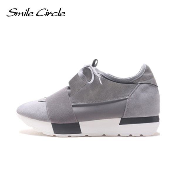 smile circle spring autumn shoes women fashion pointed toe lace-up sneakers for women flat casual platform shoes tenis feminino, Black
smile circle spring autumn shoes women fashion pointed toe lace-up sneakers for women flat casual platform shoes tenis feminino, Black