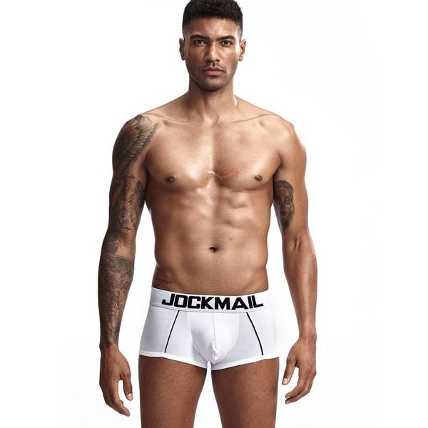 jockmail boxer new fashion men underwear boxer shorts men u convex pouch boxer homme gift for men, Black;white
jockmail boxer new fashion men underwear boxer shorts men u convex pouch boxer homme gift for men, Black;white