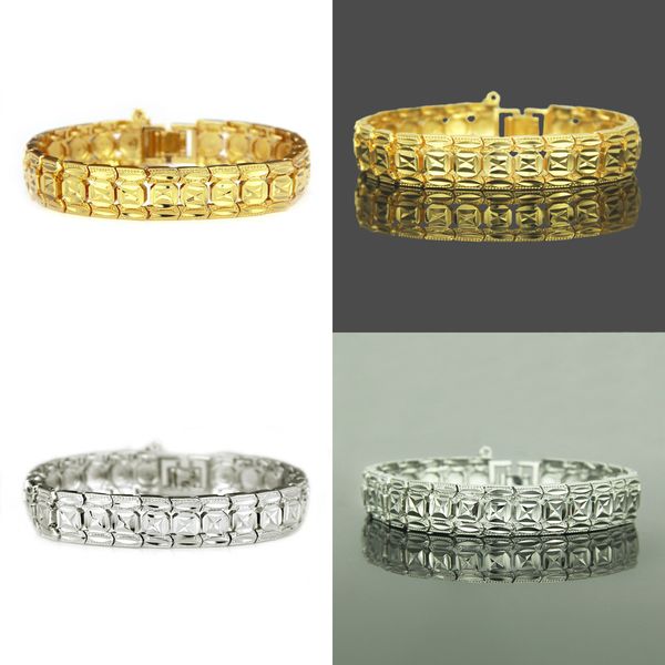 14 hip-hop bracelet k electroplate hiphop cool diamond decorative men and women bracelet hand decorate engagement cute jewelry jewery, Black
14 hip-hop bracelet k electroplate hiphop cool diamond decorative men and women bracelet hand decorate engagement cute jewelry jewery, Black