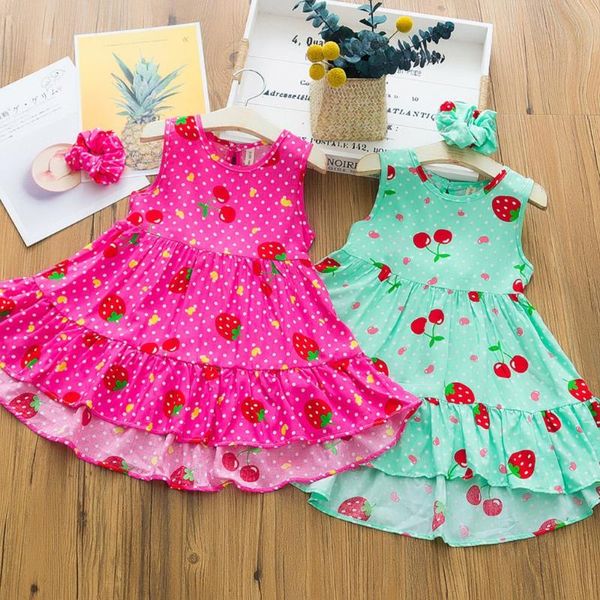 baby kids girls sleeveless strawberry dot printed dress+headband clothes set infant baby kids dresses for girls, Red;yellow
baby kids girls sleeveless strawberry dot printed dress+headband clothes set infant baby kids dresses for girls, Red;yellow