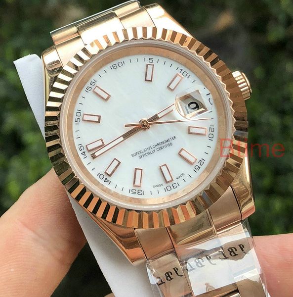 mens watch 41mm automatic movement fashion watches men 2813 mechanical men's ss datejust watches wristwatches btime, Slivery;brown
mens watch 41mm automatic movement fashion watches men 2813 mechanical men's ss datejust watches wristwatches btime, Slivery;brown