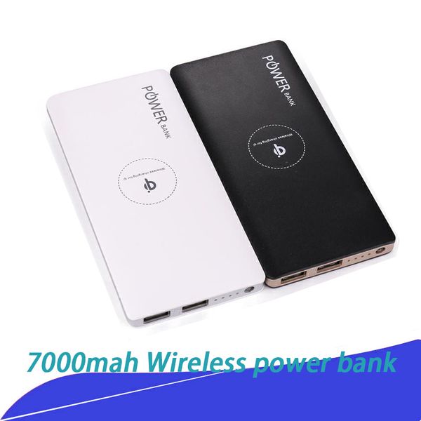 qi 7000 mah wireless power bank portable wireless charger with dual usb external battery pack for iphone 8 x samsung s8 note 8 with package
qi 7000 mah wireless power bank portable wireless charger with dual usb external battery pack for iphone 8 x samsung s8 note 8 with package