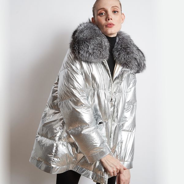winter parka women thick warm down coat natural fur collar down jacket 2 sides wear fashion design npi 81205d, Black
winter parka women thick warm down coat natural fur collar down jacket 2 sides wear fashion design npi 81205d, Black
