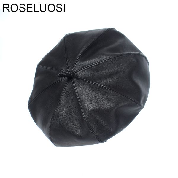 roseluosi autumn winter pu leather berets hats for women solid color faux leather beret hat boinas para mujer, Blue;gray
roseluosi autumn winter pu leather berets hats for women solid color faux leather beret hat boinas para mujer, Blue;gray