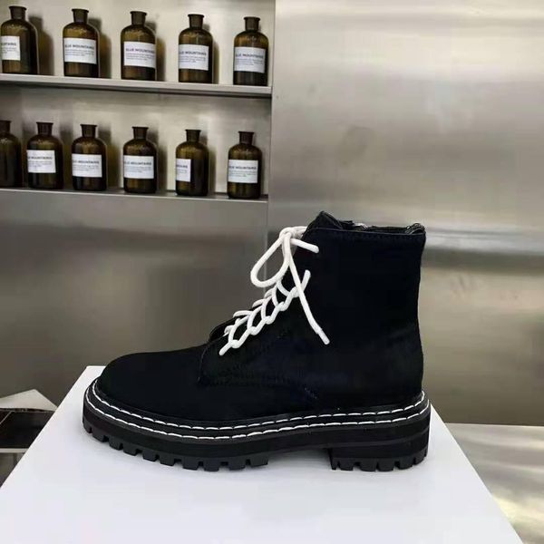 2019 women designer luxury boot martin 100% genuine leather coarse non-slip winter shoes star trail fashion luxury womens designer booties, Black
2019 women designer luxury boot martin 100% genuine leather coarse non-slip winter shoes star trail fashion luxury womens designer booties, Black