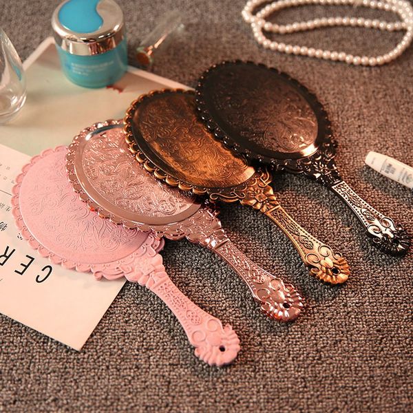 vintage handhold makeup mirror pink repousse floral oval round cosmetic hand held mirror with handle for ladies beauty dresser
vintage handhold makeup mirror pink repousse floral oval round cosmetic hand held mirror with handle for ladies beauty dresser