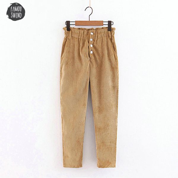 pants women vintage high waist corduroy full length trousers casual button pocket pants fashion female harem pants qb86, Black;white
pants women vintage high waist corduroy full length trousers casual button pocket pants fashion female harem pants qb86, Black;white