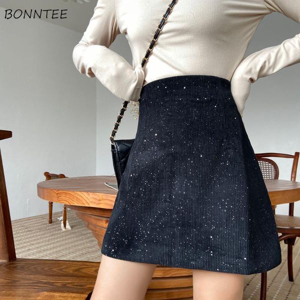 skirts womens high waist corduroy sequined all-match mini skirt skinny streetwear trendy simple basic korean style lovely chic, Black
skirts womens high waist corduroy sequined all-match mini skirt skinny streetwear trendy simple basic korean style lovely chic, Black