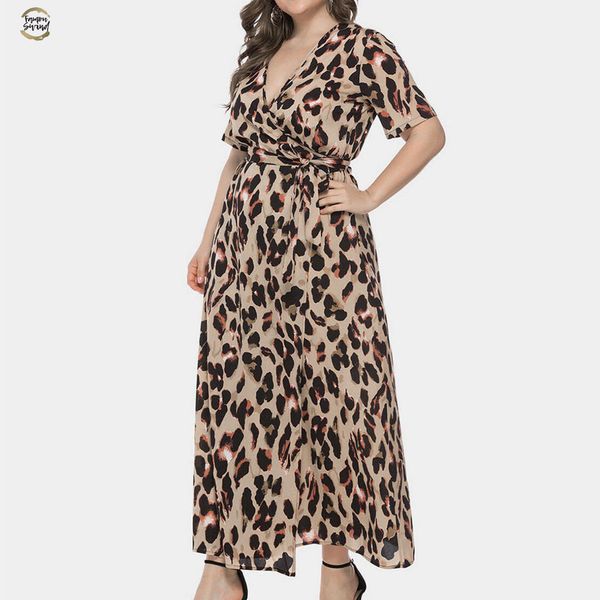 women dress summer party night plus size leopard dress streetwear short sleeve new shelves v-neck dress woman vestido, Black;gray
women dress summer party night plus size leopard dress streetwear short sleeve new shelves v-neck dress woman vestido, Black;gray