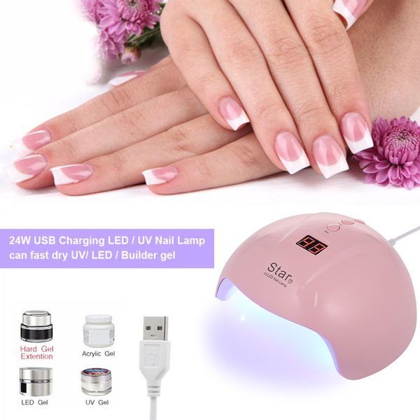 24w usb charging nail lamp dryer led uv acrylic nail dryer curing lamps smart fingernail & toenail gel curing tool
24w usb charging nail lamp dryer led uv acrylic nail dryer curing lamps smart fingernail & toenail gel curing tool