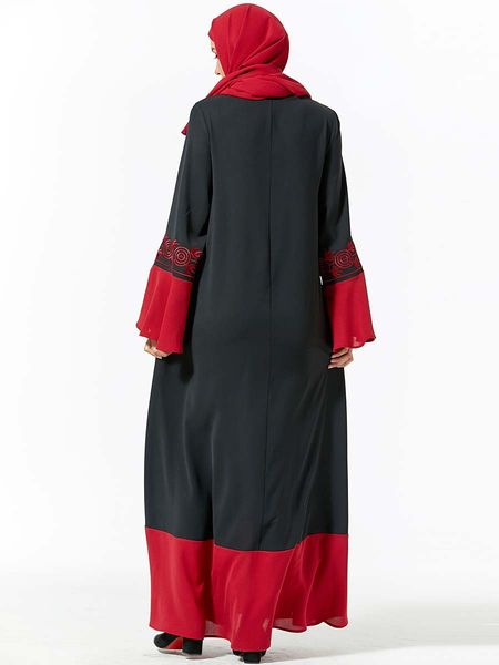muslim women9361 middle east gown fashion womens clothing plant floral embroidered pockets stitching dress put on a large (excluding headsca, Red
muslim women9361 middle east gown fashion womens clothing plant floral embroidered pockets stitching dress put on a large (excluding headsca, Red