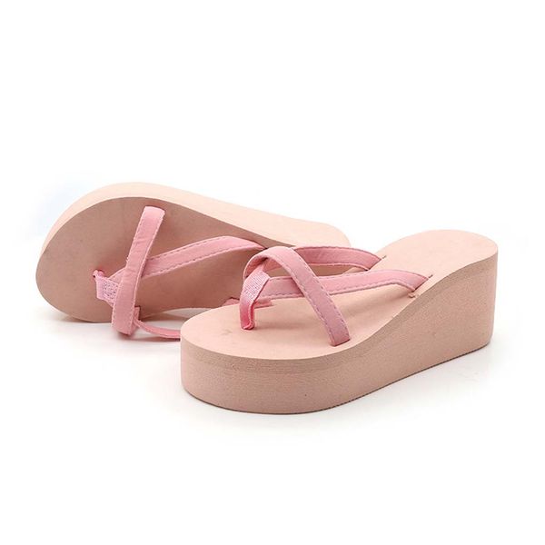 chamsgend women's solid color beach flip-flops highheeled wedges thick-bottomed flap sandals casual seaside vacation beach shoes
chamsgend women's solid color beach flip-flops highheeled wedges thick-bottomed flap sandals casual seaside vacation beach shoes
