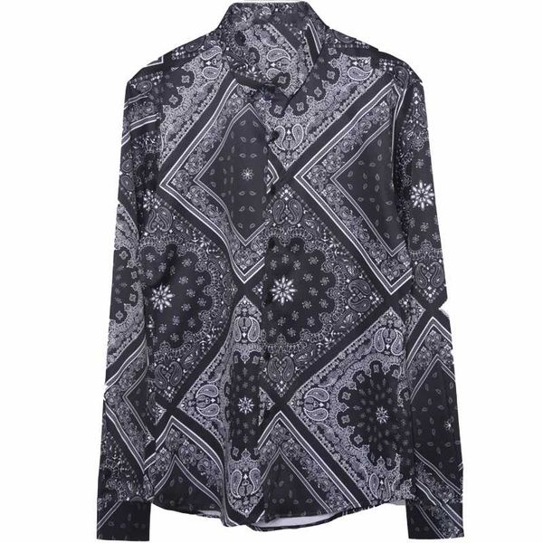 vintage hair stylist british flower shirt male yuppie han version of the casual trim print shirt style, White;black
vintage hair stylist british flower shirt male yuppie han version of the casual trim print shirt style, White;black