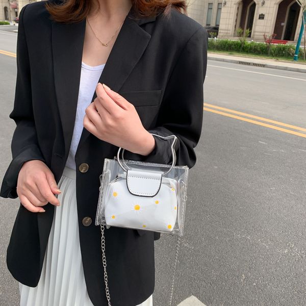 2020 new shoulder bag women's casual fashion korean mini bag transparent jelly chain crossbody
2020 new shoulder bag women's casual fashion korean mini bag transparent jelly chain crossbody