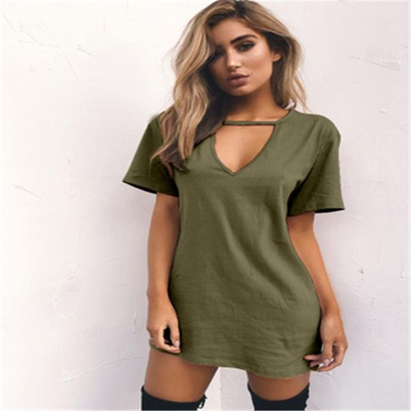 women tshirt dress 2020 choker v-neck summer dresses short sleeve casual halter loose club street dress vestidos plus size, Black;gray
women tshirt dress 2020 choker v-neck summer dresses short sleeve casual halter loose club street dress vestidos plus size, Black;gray