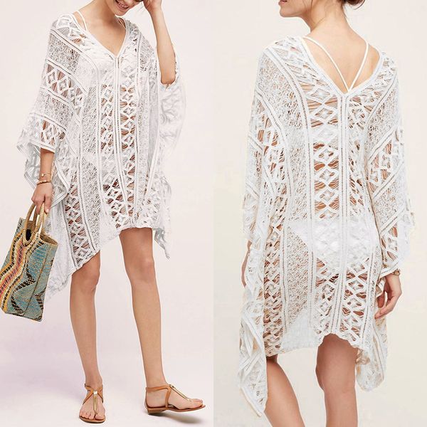 beach dress, Blue;gray 
beach dress, Blue;gray