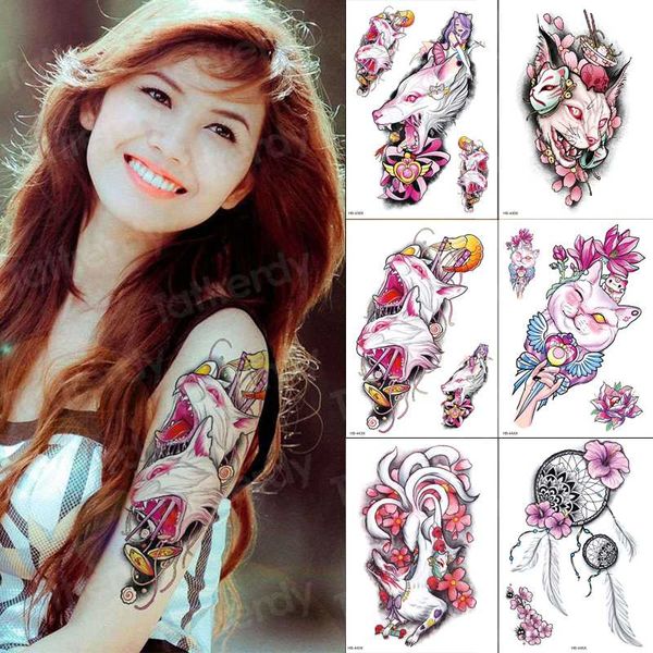 waterproof temporary arm sleeve tattoo cat flower women fashion tattoos 6pcs/sets wholesale big size water tattoo fake girls
waterproof temporary arm sleeve tattoo cat flower women fashion tattoos 6pcs/sets wholesale big size water tattoo fake girls