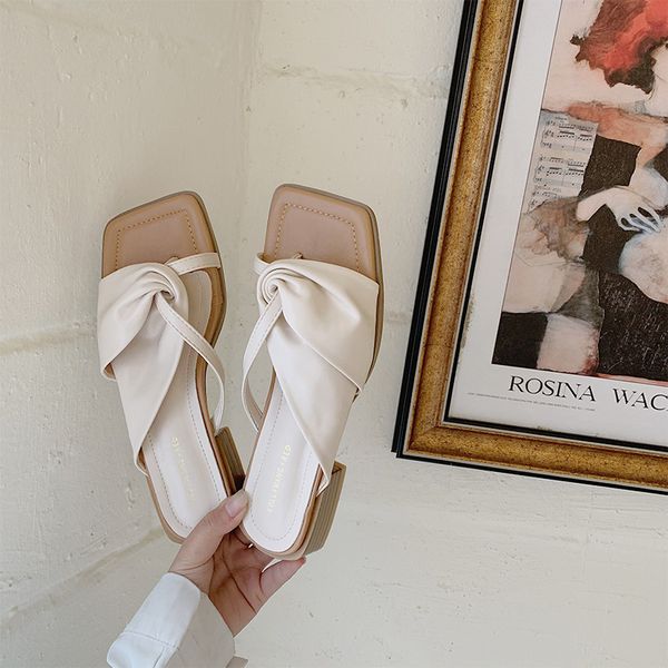 deat 2020 summer fashion wrinkle square toe shallow cross band simple temperament high heels slippers women shoes se455, Black
deat 2020 summer fashion wrinkle square toe shallow cross band simple temperament high heels slippers women shoes se455, Black