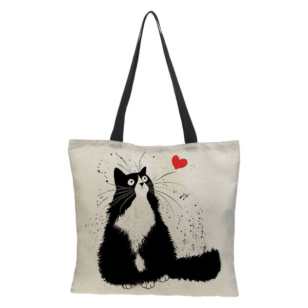 customized cute cat printing women handbag linen totoro style tote bags with print casual traveling beach bags 43cm*43cm
customized cute cat printing women handbag linen totoro style tote bags with print casual traveling beach bags 43cm*43cm