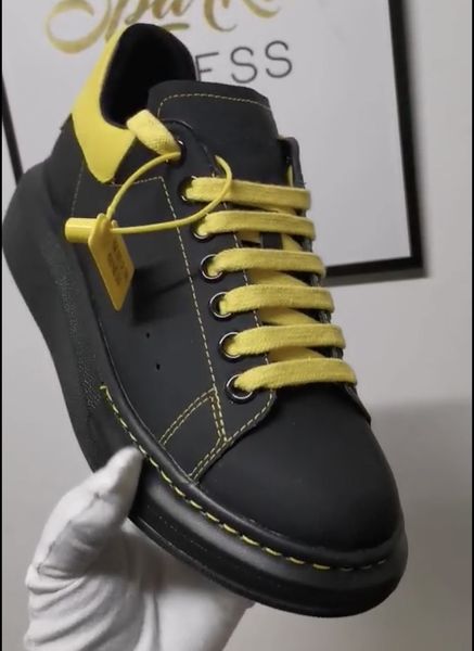 mens oversized platform sneakers new women real leather flat shoes multicolor lace-up trainers fashion sports shoes chaussures big size, Black
mens oversized platform sneakers new women real leather flat shoes multicolor lace-up trainers fashion sports shoes chaussures big size, Black