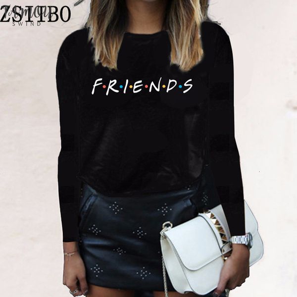 autumn long sleeved friends english letter funny t shirt for lady girl tee casual harajuku t shirt casual funky clothes, White
autumn long sleeved friends english letter funny t shirt for lady girl tee casual harajuku t shirt casual funky clothes, White