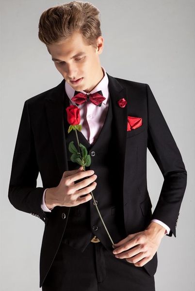 custom made tuxedos groom wedding men suits mens wedding suits tuxedo costumes de smoking pour hommes men(jacket+pants+tie+vest) b31, Black;gray
custom made tuxedos groom wedding men suits mens wedding suits tuxedo costumes de smoking pour hommes men(jacket+pants+tie+vest) b31, Black;gray