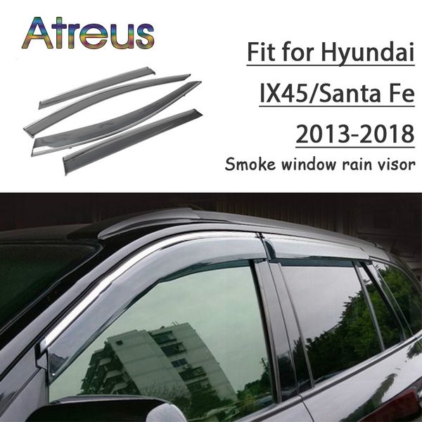 atreus 1set abs for 2018 2017 2016-2013 hyundai santa fe ix45 accessories car vent sun deflectors guard smoke window rain visor
atreus 1set abs for 2018 2017 2016-2013 hyundai santa fe ix45 accessories car vent sun deflectors guard smoke window rain visor