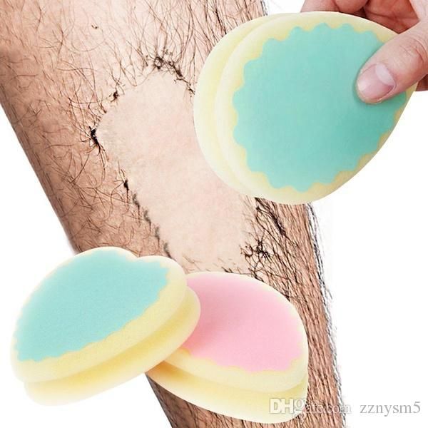 painless hair removal depilation sponge pad remove hair remover new selling goods