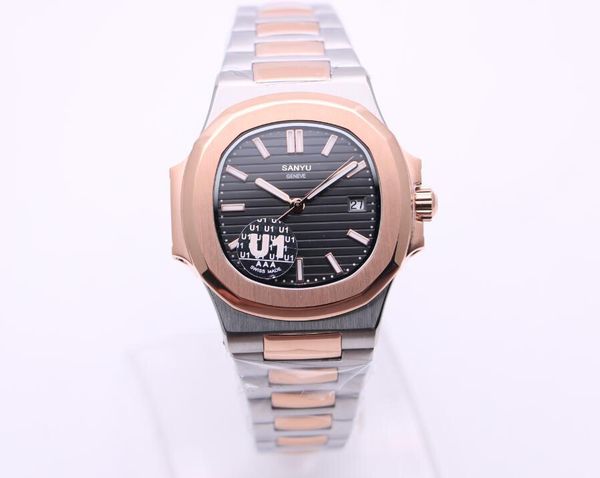 male watch royal automatic machinery 40mm nautilus fashion bottom-through 18k 40mm series wristwatch, Slivery;brown
male watch royal automatic machinery 40mm nautilus fashion bottom-through 18k 40mm series wristwatch, Slivery;brown