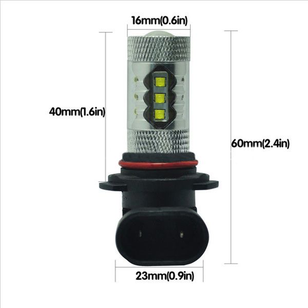 2pcs high power led fog lights h10 9005 9006 gold front fog lamps 80w 
2pcs high power led fog lights h10 9005 9006 gold front fog lamps 80w