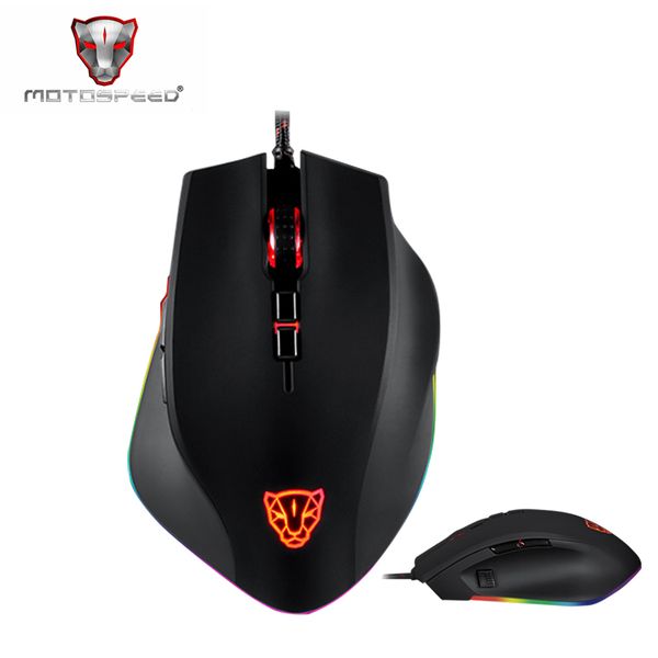 Motospeed модель V80 разрешением 5000 точек на дюйм оптический RGB подсветкой USB проводной
Motospeed модель V80 разрешением 5000 точек на дюйм оптический RGB подсветкой USB проводной