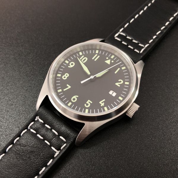customized 316l stainless steel pilot mechanical watch male xiaofei vintage military watch luminous waterproof c3 luminous movement, Slivery;brown
customized 316l stainless steel pilot mechanical watch male xiaofei vintage military watch luminous waterproof c3 luminous movement, Slivery;brown