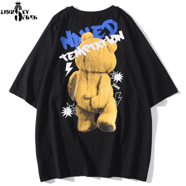 men women 2020 new summer harajuku men's t-shirt street style teddy bear cotton t-shirt short batwing sleeve casual, White;black
men women 2020 new summer harajuku men's t-shirt street style teddy bear cotton t-shirt short batwing sleeve casual, White;black