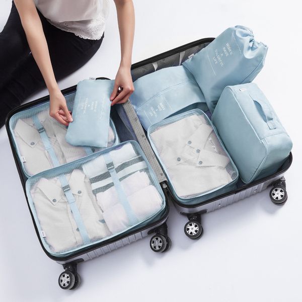travel storage bag 7pcs suit tour clothing sundry multi-function thickened luggage bag folding package home storage & organization
travel storage bag 7pcs suit tour clothing sundry multi-function thickened luggage bag folding package home storage & organization