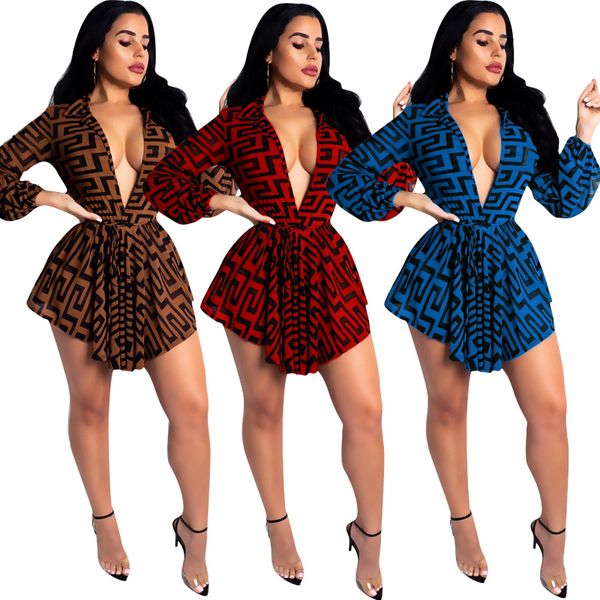 summer women mini short dress fashion printed turn-down collar ladies long sleeve high waist dress vestido, Black;gray
summer women mini short dress fashion printed turn-down collar ladies long sleeve high waist dress vestido, Black;gray