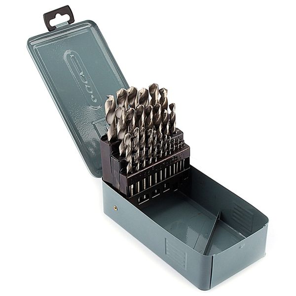 25pcs/set 1mm - 13mm drilling bit hss high speed steel drill bits set woodworking drills power tools
25pcs/set 1mm - 13mm drilling bit hss high speed steel drill bits set woodworking drills power tools