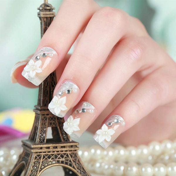 24 pcs/ set false nails rhinestones crystal 3d design acrylic false nail tips wedding bridal finger nail tips, Red;gold
24 pcs/ set false nails rhinestones crystal 3d design acrylic false nail tips wedding bridal finger nail tips, Red;gold