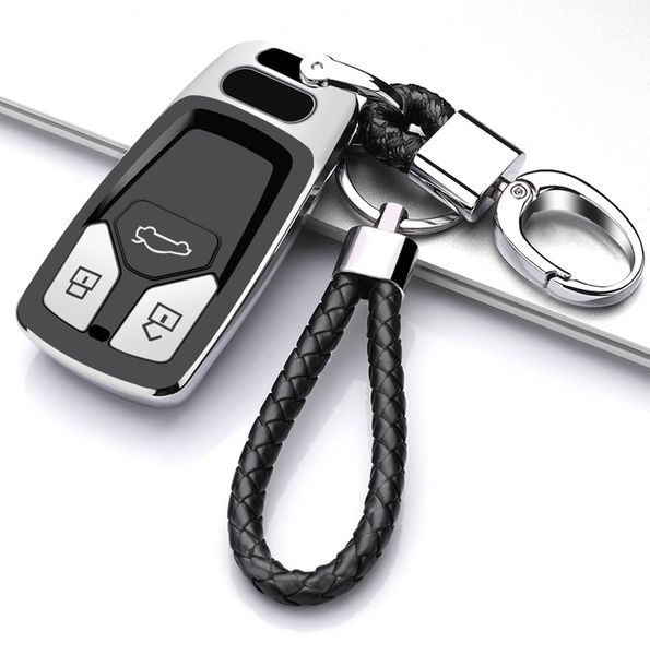 car key cover for new q7 a4 b9 a7 a4l a6l a5 qt tdi quattros sline smart key protect chain keychain 
car key cover for new q7 a4 b9 a7 a4l a6l a5 qt tdi quattros sline smart key protect chain keychain