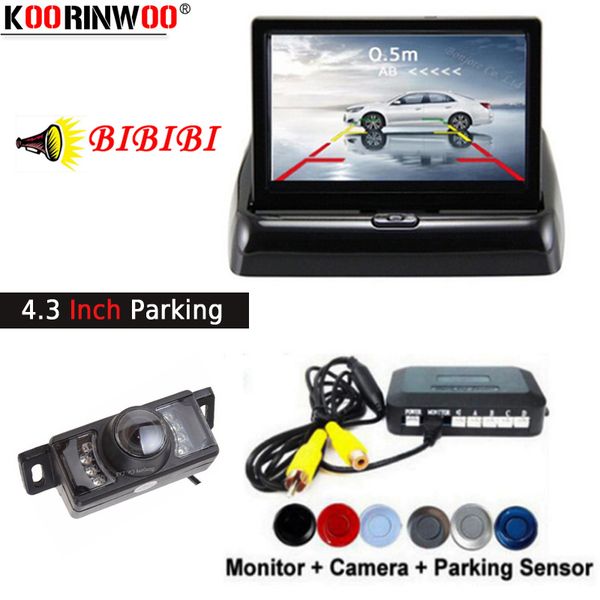 koorinwoo full ccd car parking sensor beep buzzer parkronic rear view camera backup cam 4.3 inch foldable screen monitor digital
koorinwoo full ccd car parking sensor beep buzzer parkronic rear view camera backup cam 4.3 inch foldable screen monitor digital