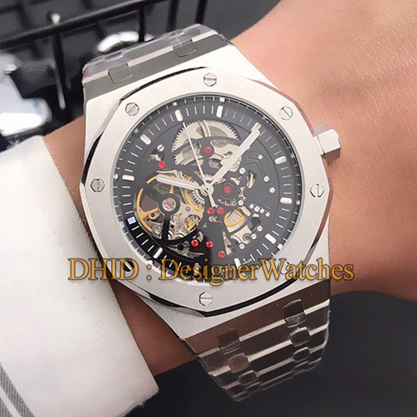 45mm luxury mens watches designer bracelet mechanical automatic movement watch 316l steel case hollow dial fashion women lady wristwatches, Slivery;brown
45mm luxury mens watches designer bracelet mechanical automatic movement watch 316l steel case hollow dial fashion women lady wristwatches, Slivery;brown