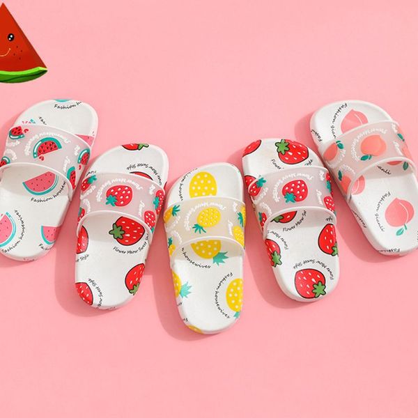 klv 1 pair cute cartoon fruit print summer slide sandals anit-slip transparent slippers for kids boys girls, Black;grey
klv 1 pair cute cartoon fruit print summer slide sandals anit-slip transparent slippers for kids boys girls, Black;grey