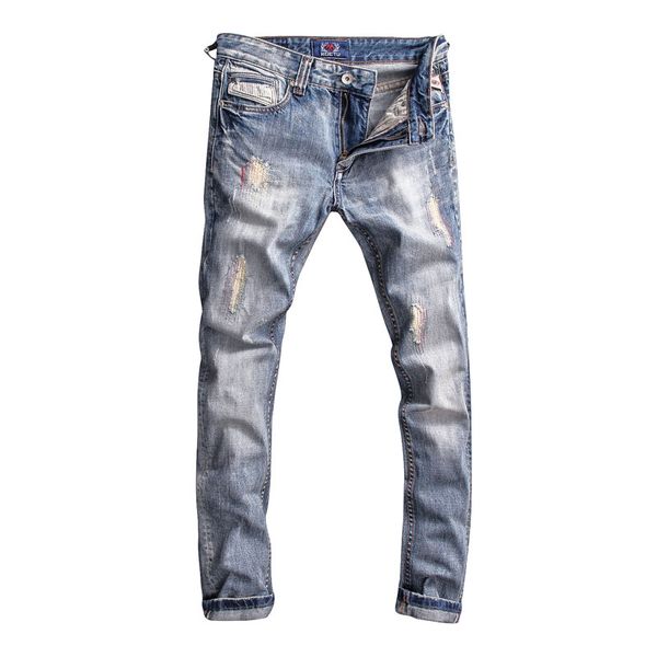 fashion streetwear men jeans light blue embroidery patchwork ripped jeans men hip hop pants italian vintage designer homme
fashion streetwear men jeans light blue embroidery patchwork ripped jeans men hip hop pants italian vintage designer homme
