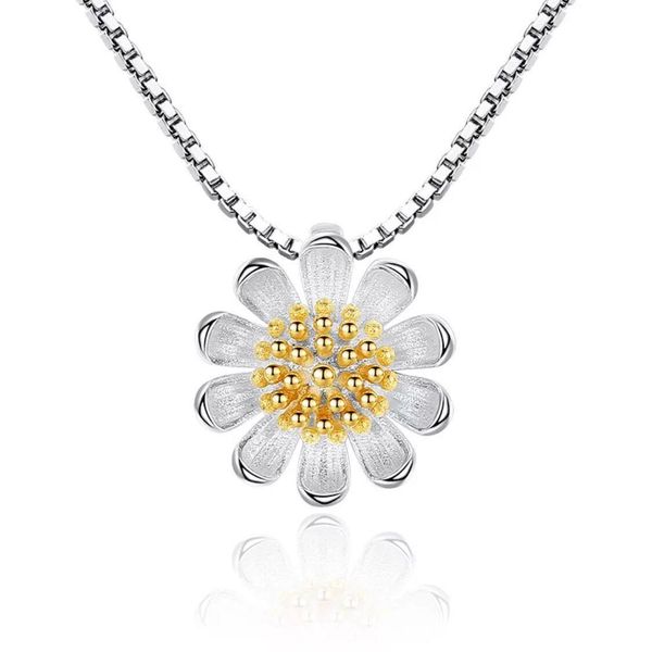 exquisite daisy necklace pendant fashion wedding jewelry lovely imitation 925 sterling silver jewelry plated silver necklaces
exquisite daisy necklace pendant fashion wedding jewelry lovely imitation 925 sterling silver jewelry plated silver necklaces