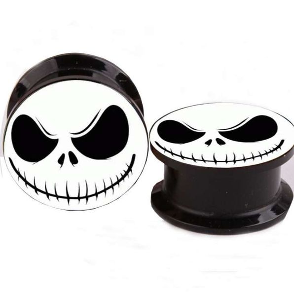 men women earlets gauges fashion punk jewelry stretcher ear plug new arrival, Silver 
men women earlets gauges fashion punk jewelry stretcher ear plug new arrival, Silver