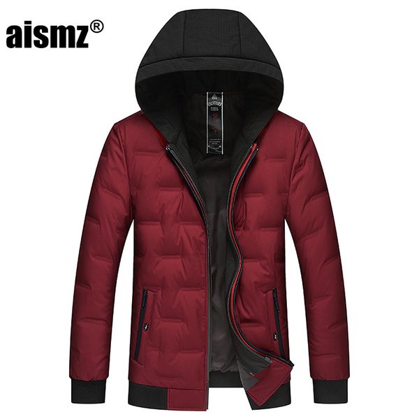 aismz 2019 new winter hooded down jacket men's casual warm fashion down jacket men's black grey wine red large size 3xl 4xl
aismz 2019 new winter hooded down jacket men's casual warm fashion down jacket men's black grey wine red large size 3xl 4xl