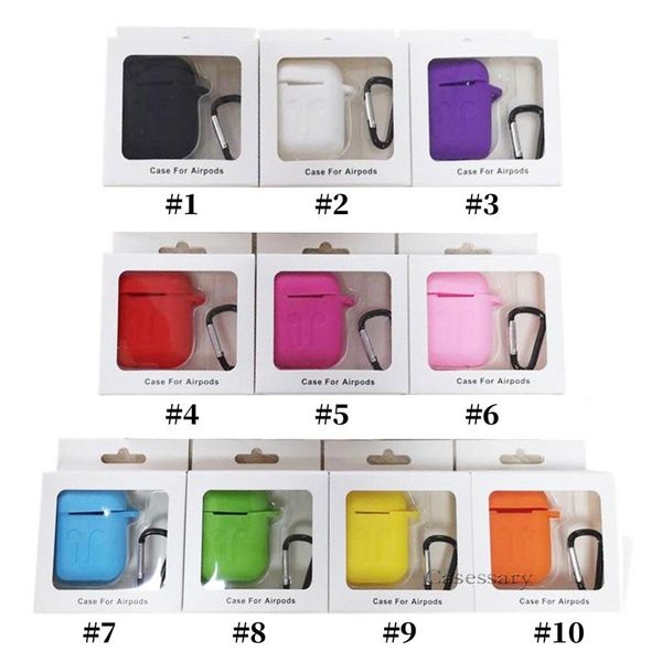 for apple airpods cases silicone soft ultra thin protector airpod cover earpod case anti-drop with hook retail box dhl shipping
for apple airpods cases silicone soft ultra thin protector airpod cover earpod case anti-drop with hook retail box dhl shipping